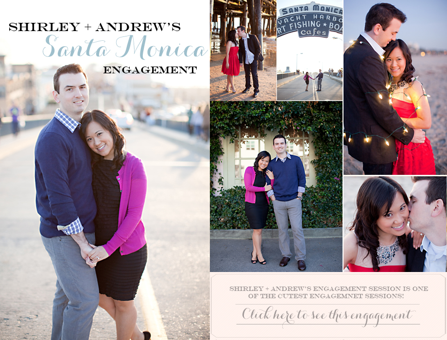 Shirley + Andrew's Santa Monica Engagement
